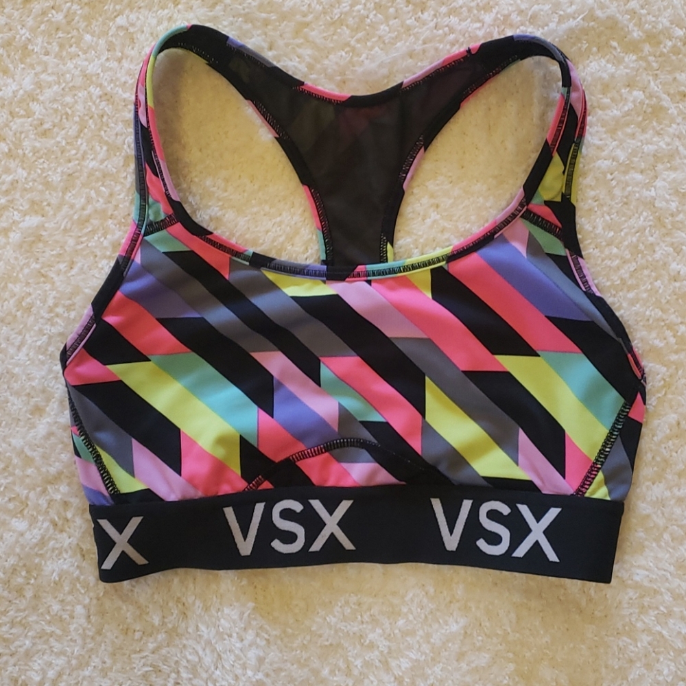Multicolored VS Sports Bra